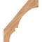 Ekena Millwork 3 1/2"W x 20"D x 24"H Balboa Smooth Knee Brace, Western Red Cedar BRC04X20X24BOA00SWR - alternate 4